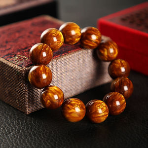 ลูกปัดเรซินแฟชั่นขนาดใหญ่สำหรับผู้ชาย10-20มม. สร้อยข้อมือลูกปัดสำหรับคนที่นับถือศาสนาพุทธเครื่องประดับสร้อยข้อมือลูกปัด - Product Image 1