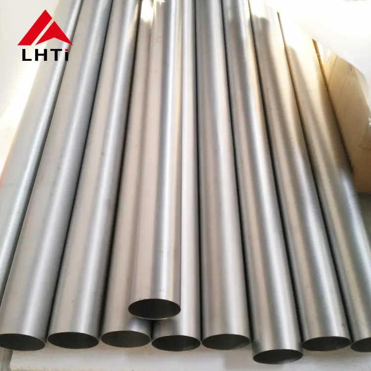 Baoji Lihua supply common size gr1/gr2 Titanium tube /pipe in stock