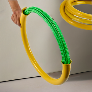 Extractor de cable de material de poliéster <span class=keywords><strong>helicoidal</strong></span> de un solo cable, diámetro de cinta de pescado 4mm 5mm 5,5mm 6mm dispositivo de guía de alambre de pared - Product Image 3