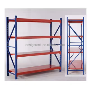 Scaffali Impilabili in Acciaio con Ripiani Regolabili, <span class=keywords><strong>Scaffalatura</strong></span> Robusta a 3 Livelli per Stoccaggio <span class=keywords><strong>Industriale</strong></span> - Product Image 5