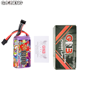 بطارية GNB الأصلية 4S 6S 8S 1300 مللي أمبير في الساعة HV 22.8 فولت 120C لطائرات FPV بدون طيار، قطع غيار بطارية ليثيوم بوليمر GNB - Product Image 4