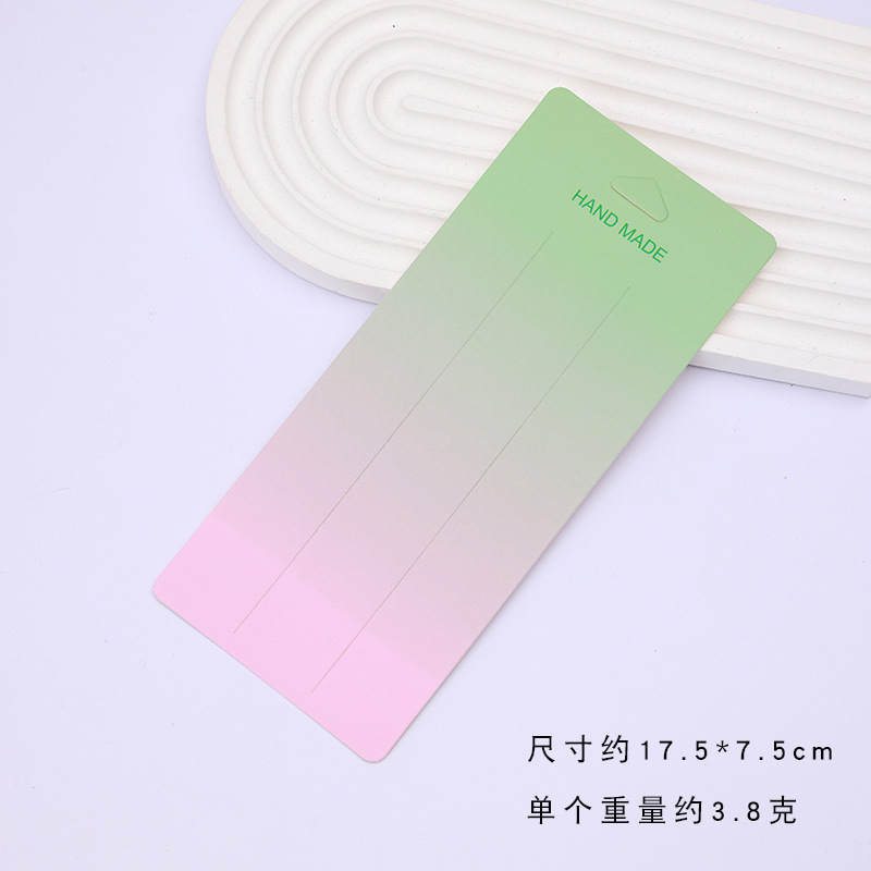 Bicolore - Vert et Rose