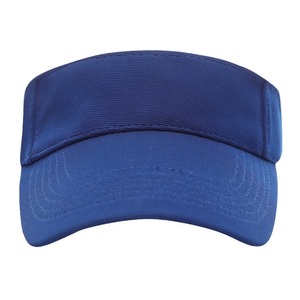Visor Sun Hat Adjustable Red Unisex Summer Outdoor Protection Flat Brim Cap - Product Image 2