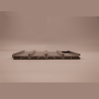 Tapis en aluminium Offre Spéciale avec paillasson d'entrée commerciale d'intérieur Tapis d'entrée en aluminium