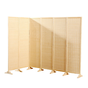 Bamboo <b>Screen</b> Partition Japanese Style Folding Room <b>Divider</b> For Living Room Bedroom Home Decor - Product Image 5