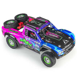 Vehículo de Hobby de alta velocidad, juguete con <span class=keywords><strong>Radio</strong></span> <span class=keywords><strong>Control</strong></span> remoto, coche de carreras <span class=keywords><strong>profesional</strong></span> a escala 1/10, Rc coche de carreras, camión corto todoterreno - Product Image 4