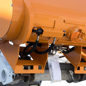 Attacco sterzo a doppio scarico pesante pompa di cemento Diesel efficiente nuova betoniera per costruzioni - Product Image 6