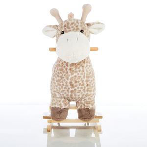 Cheval <span class=keywords><strong>à</strong></span> <span class=keywords><strong>bascule</strong></span> en peluche personnalisé, <span class=keywords><strong>girafe</strong></span> <span class=keywords><strong>à</strong></span> <span class=keywords><strong>bascule</strong></span> en peluche pour enfants - Product Image 1