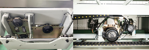 Machine à scier circulaire horizontale automatique pour couper des pièces de 120 mm de diamètre et 85 mm d'épaisseur, facile à utiliser, équipement de travail du bois - Product Image 4