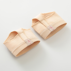 <span class=keywords><strong>Ting</strong></span> Tanz-Zubehör Halbe Fußschoner Zehenkappen Fußschutz Tanz-Pfoten Vorfußpolster für Tänzer - Product Image 4