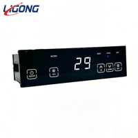 Termostato Digital LED, Controlador de Temperatura Integrado ZY-201, Controlador de CA 110-220V, Relé de Calefacción y Refrigeración para Horno Incubadora