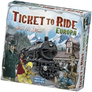 ASMODEE - TICKET TO RIDE EUROPA - Product Image 1