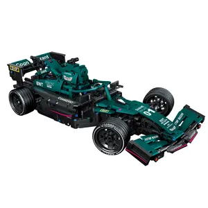 Caco C014 Racing Series-F1 Formula Electric Car Super Speed Racing Vehicle Blocks Building Toys Car Set Building Toys