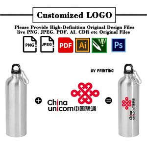 Bouteille d'eau sportive en métal réutilisable de 17 oz, personnalisée avec logo imprimé, colorée, pour cadeau d'entreprise ou d'activité promotionnelle - Product Image 4