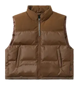 Outdoor cheap utility Chaleco de invierno casacas de hombre Men winter jacket vest for man