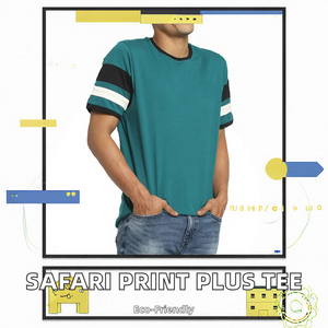 Camiseta Moderna, Divertida y con Estampado por Transferencia Térmica para Hombre, Sostenible, Talla Grande, Transpirable, Antipilling, Estilo Safari, Informal - Product Image 2