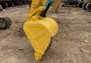 Machine de construction d'occasion originale, pelle sur chenilles Komatsu PC78US, 7 tonnes, petite pelle Komatsu d'occasion, avec chenilles en caoutchouc - Product Image 6