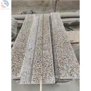 Diskon Besar Ubin Granit Abu-abu Lempengan Granit Tiongkok G361 Granit Alami Hemat Biaya untuk Tangga