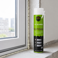 Mousse PU monocomposant multifonctionnelle YICHAO A32 750ml à structure épaisse et uniforme pour l'étanchéité et l'isolation des cadres de portes et fenêtres