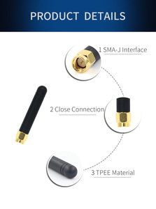 เสาอากาศยาง EBYTE TX490-JZ-5 ขนาด 50 มม. 2.0 DBi 490mhz สำหรับพอร์ต Serial ไร้สาย แบบกาวติด - Product Image 6