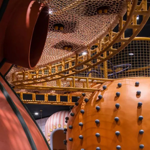 Augustine rừng thám hiểm phiêu lưu trung tâm sang trọng trong nhà sân chơi leo núi PVC săn kho báu lưới theo chủ đề nhà chơi khám phá - Product Image 3