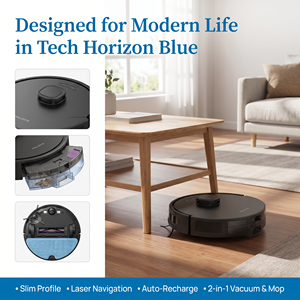 PT20 Robot Vacuum Cleaner 18000Pa Suction LDS Laser Navigation Tuya App 2-in-1 Sweep & <b>Mop</b> Robotic Cleaner - Product Image 5