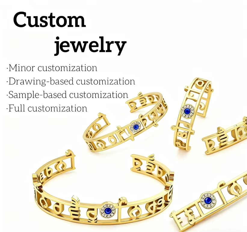 stainless steel bracelet evil eye