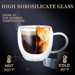 <span class=keywords><strong>Bicchieri</strong></span> da shot per <span class=keywords><strong>espresso</strong></span> e latte BS-6, tazze a doppia parete isolate, tazze Demitasse a doppia parete per macchina da caffè <span class=keywords><strong>espresso</strong></span> - Product Image 3