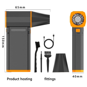 130000 RPM potente Turbo Mini ventilador fuerte limpieza de la <span class=keywords><strong>casa</strong></span> Handy Jet cocina al aire libre plumero de aire refrigeración Mini violento Turbo ventilador - Product Image 2