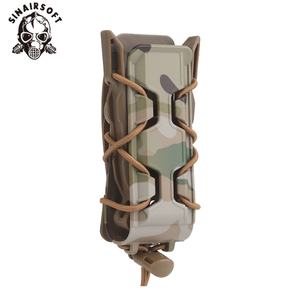 Sac de chargeur individuel Sinairsoft 9MM, tactique, en nylon et polyester imperméable, compatible MOLLE, pour activités de plein air - Product Image 1