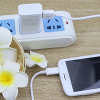 Chargeur mural USB 5V2A 10W haute vitesse 2A avec prise EU pour Samsung (adaptateur secteur)