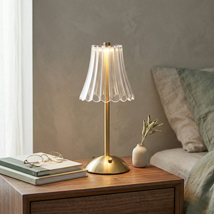 Lámpara <span class=keywords><strong>de</strong></span> <span class=keywords><strong>Escritorio</strong></span> <span class=keywords><strong>LED</strong></span> Inalámbrica con Altavoz, Recargable, Táctil, con Regulación <span class=keywords><strong>de</strong></span> Intensidad, Lámpara <span class=keywords><strong>de</strong></span> Mesa Portátil - Product Image 1