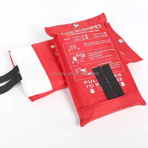 BS EN 1869:2019 Factory Price Suppliers Home Kitchen Resistant Retardant 1M*1M Emergency Fiberglass Fire blanket