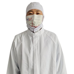 Gorro interior elástico blanco para fábrica de alimentos, gorro de trabajo para hombre y mujer, gorro de malla, gorro elástico tipo chal, gorro de taller, higiénico, blanco - Product Image 5