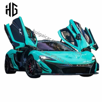 P1 GTR Kit de carrosserie en Fiber de carbone pour Mclaren P1 Facelift Upgrade GTR Style Pare-chocs de voiture Aileron arrière Jupes latérales Kit de carrosserie automatique