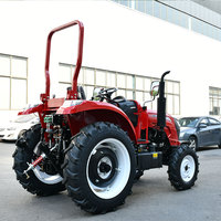 Livraison gratuite, tracteur agricole miniature diesel EPA 50HP 4x4 avec pompe, USA CE