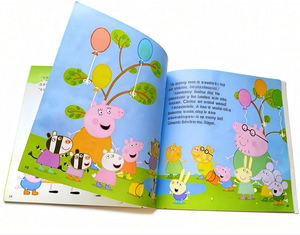 Libri all'ingrosso personalizzati: Libri per bambini in brossura, Libri per bambini in cartoncino, Libri Manga, Stampa su cartoncino per la <span class=keywords><strong>lettura</strong></span> - Product Image 6