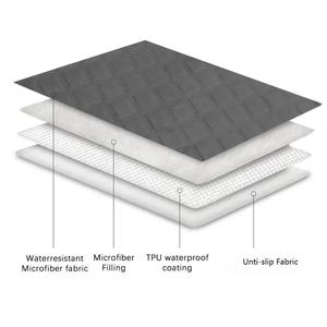 Individuelle anti-kratzer rutschfeste waschbare Überwurf-Hundebettbezug Haustier-Bettdecke reversibel 100% wasserdicht - Product Image 3