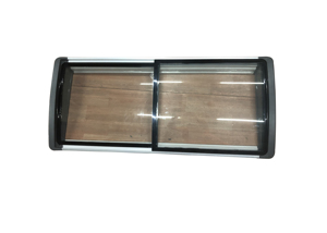 E002 Prix avantageux Pièces de congélateur à crème glacée Manuel Neuf Cadre de vitrine réfrigérée en plastique ABS avec porte à verrouillage et vitre trempée Low-e - Product Image 6