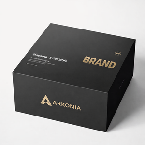 Caja de Embalaje Cosmético Personalizada de Marca, Caja de Regalo Rígida con Cierre Magnético para Set de Cosméticos, Logotipo Personalizado, Directo de Fábrica - Product Image 3