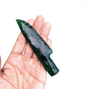 Juego de Cuchillos de Cristal Verde Esmeralda Premium para Decoración de Altar Ritual, Cuchillo de Cristal Tallado, Regalo de Decoración Espiritual para el Hogar - Product Image 1