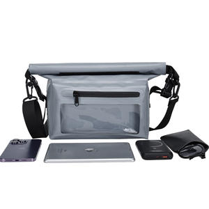 Outdoor PVC Clip Mesh Waterproof Dry Bag Mountaineering Sports <b>Floating</b> Dry Pack Hiking Cycling Rafting Beach Crossbody Bag - Product Image 2