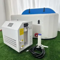 Baignoire gonflable 1 CV à commande Wi-Fi 2026 pour refroidisseur d'eau avec UV et ozone, design moderne pour salle de bain