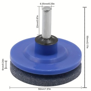Lawnmower Whetstone Sharpener 50mm 6mm Thickness Polishing <b>Stone</b> For Electric Lawnmowers - Product Image 1