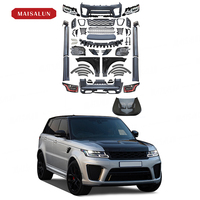 Kit de carrocería de conversión de accesorios de apariencia completa para Range Rover Sport 2014-2017 Update 2022 SVR Style Body Kit