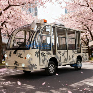 Véhicule touristique à énergie nouvelle utilisé pour les stations balnéaires/centre-ville/districts historiques Bus touristique électrique - Product Image 2