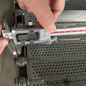 Zincir plaka konveyör bandı çıta taşıyıcı tünel fırın plakası bağlantısı taşıyıcı bantlar - Product Image 5