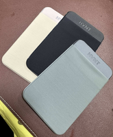 Étui de transport adhésif en gros pour SSD externe, pochette de protection portable pour disque SSD, compatible MacBook et ordinateur portable