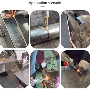 Nueva Soldadora <span class=keywords><strong>Láser</strong></span> de Fibra Portátil 4 en 1 de Alta Estabilidad con Enfriamiento por Aire, Pistola SUP de 800W, Fácil de Operar para Fabricación de Chapas Metálicas - Product Image 5