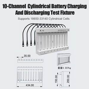 Nouvelle mise à niveau <span class=keywords><strong>DK</strong></span> DT50WPro-20 batterie au Lithium-ion testeur Lifepo4 20 canaux 5V 10A testeur de Machine d'équilibre de décharge de Charge - Product Image 5
